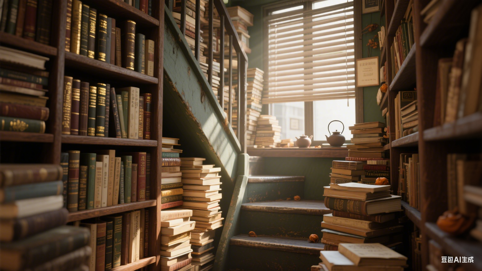 巷子里的旧书店，藏着城市最温柔的时光