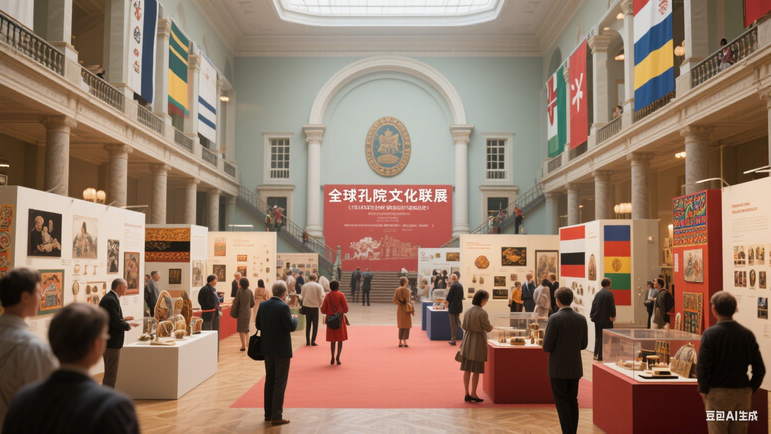 挪威奥斯陆孔院 “全球孔院文化联展” 开幕:多国文化共绘交流画卷