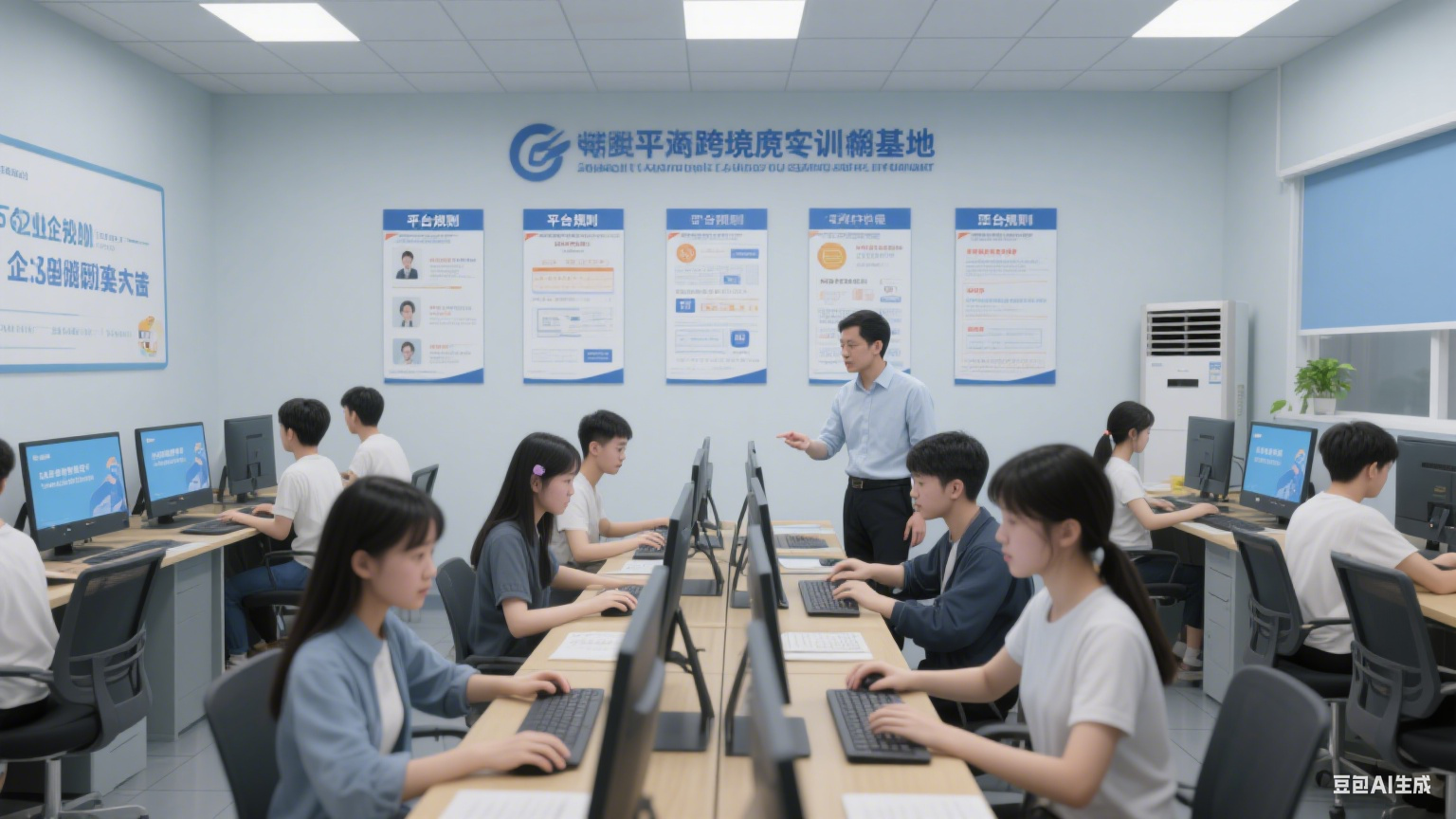 临港财经学院与企业共建 “跨境电商实训基地” 毕业生就业率达 95%