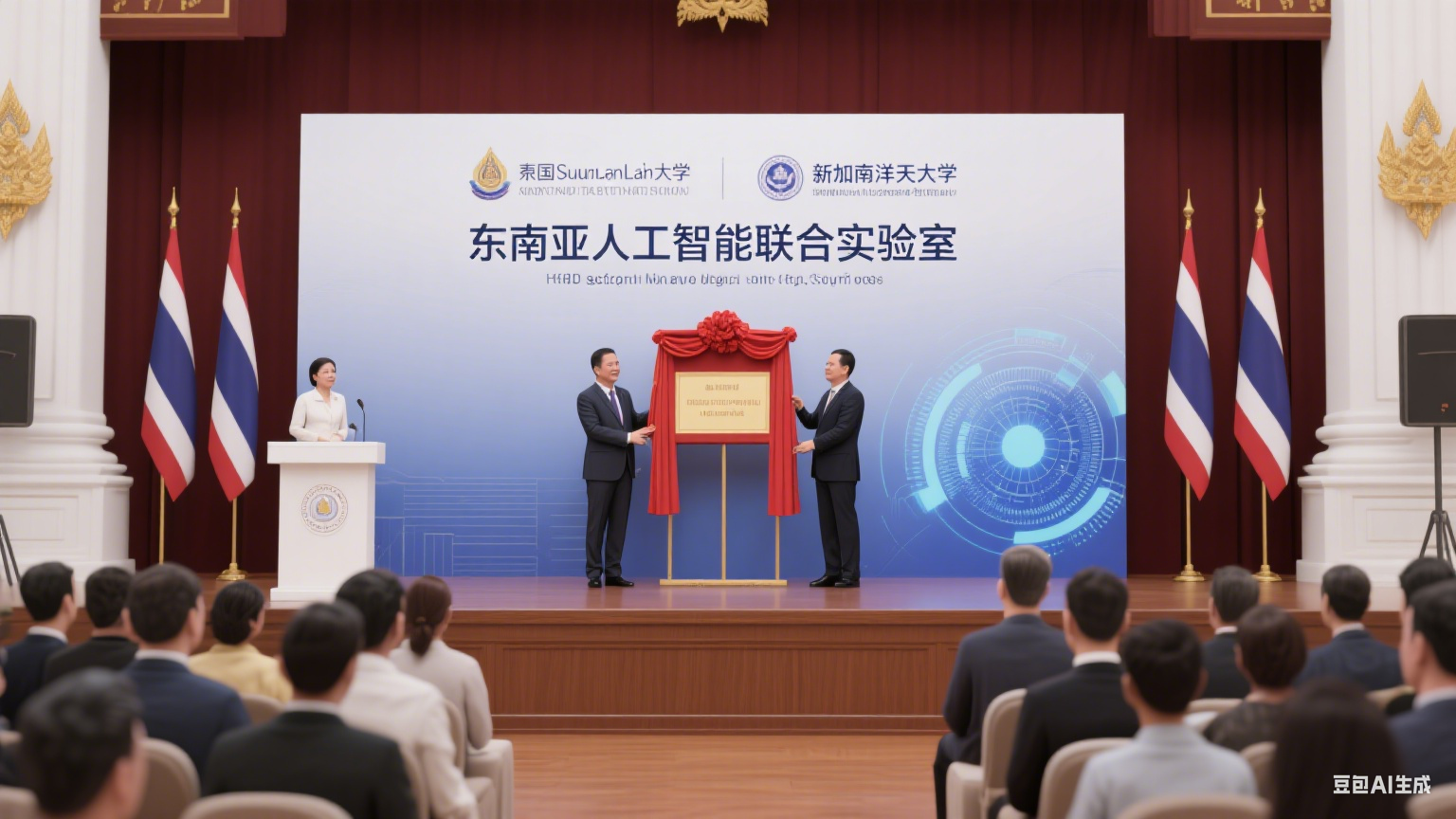 苏兰拉里理工大学与新加坡南洋理工大学合作建设 “东南亚人工智能联合实验室”