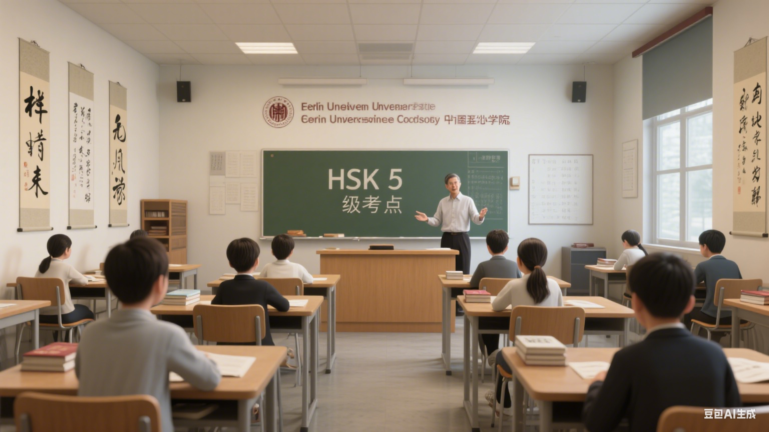 德国柏林自由大学孔子学院新增 HSK5 级考点 报考人数同比增长 40%