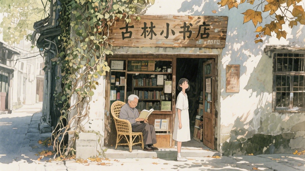 旧书店里的时光信笺