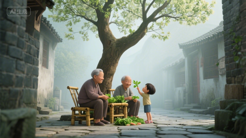 梧桐叶上的时光信笺