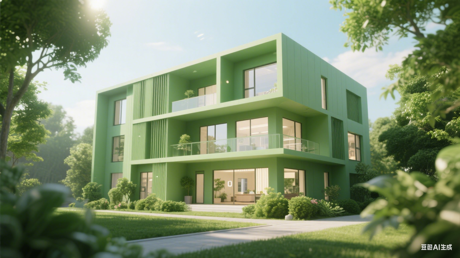 绿色建筑：构建人与自然共生的宜居空间