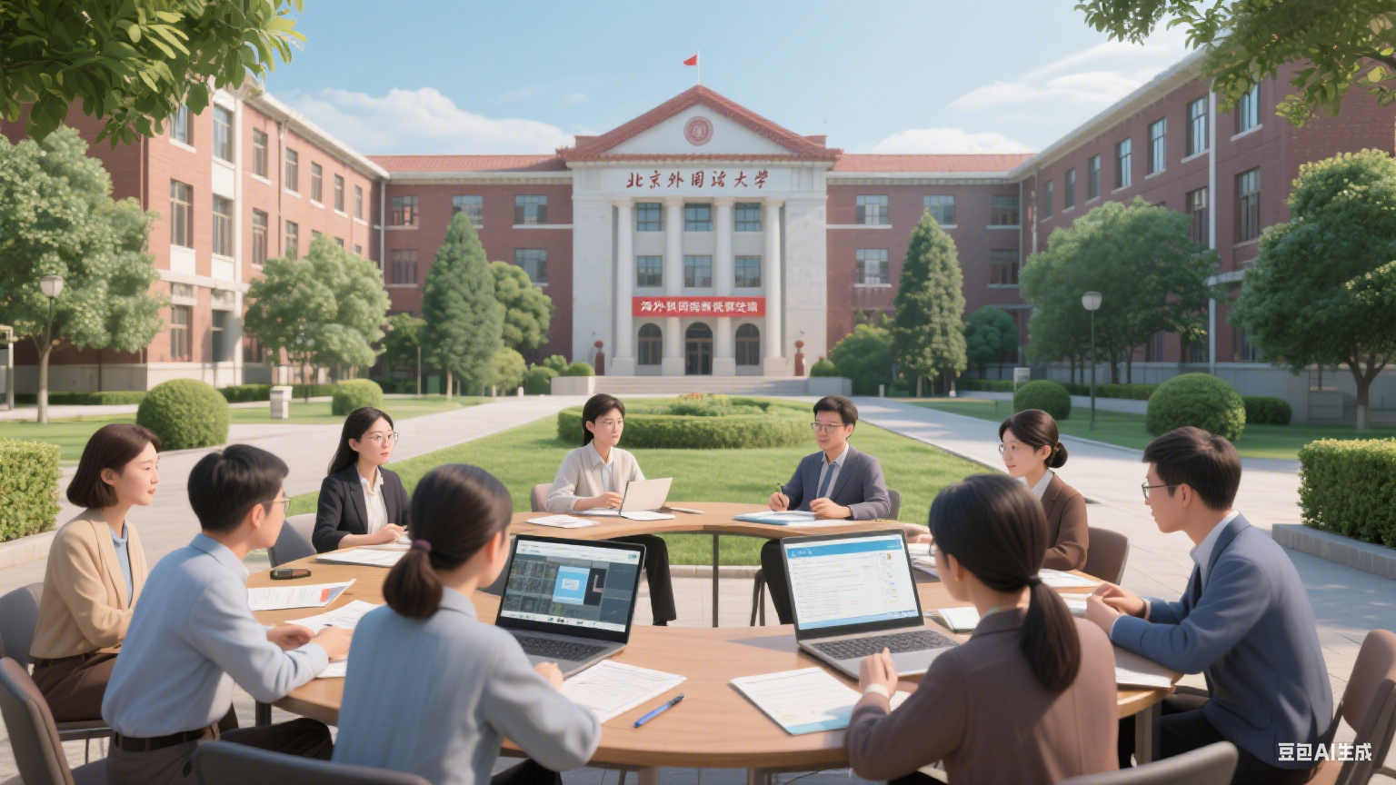 北京外国语大学启动孔院教师结对计划 全年培训 300 名海外教师