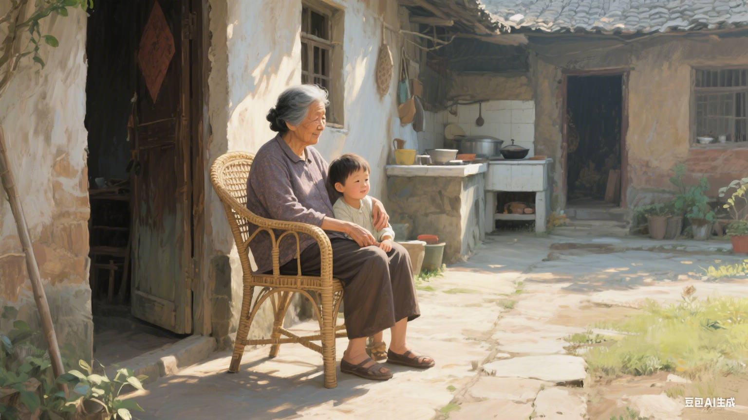 外婆的老藤椅，藏着我半生的暖