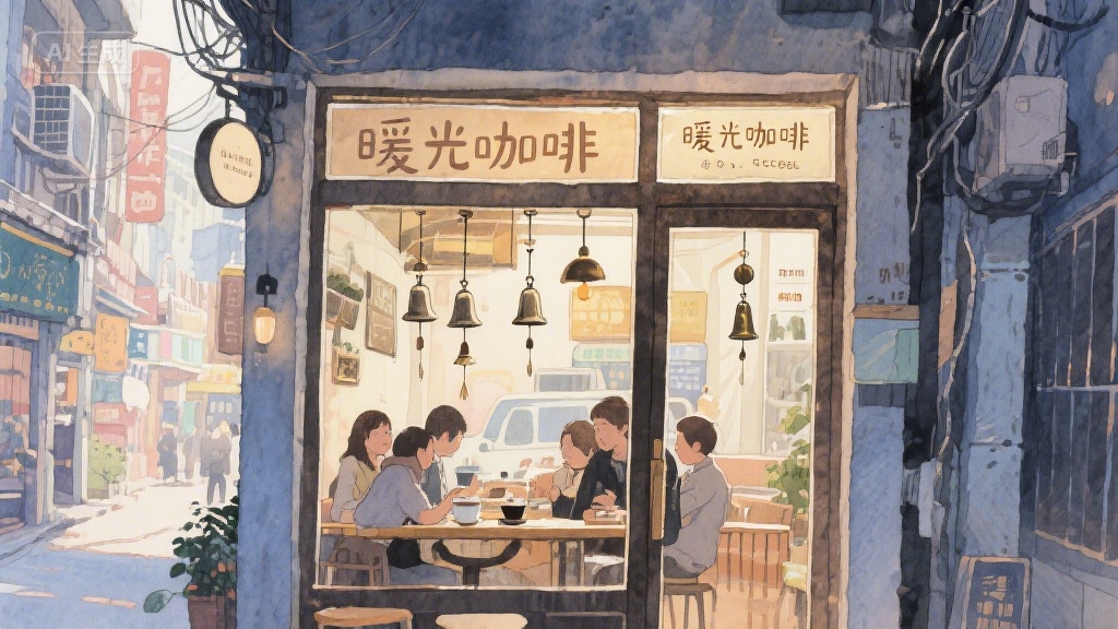 街角那间小咖啡馆，藏着多少人的小日子