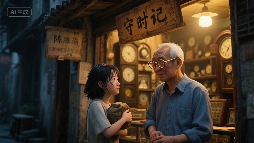 老钟表店的秘密