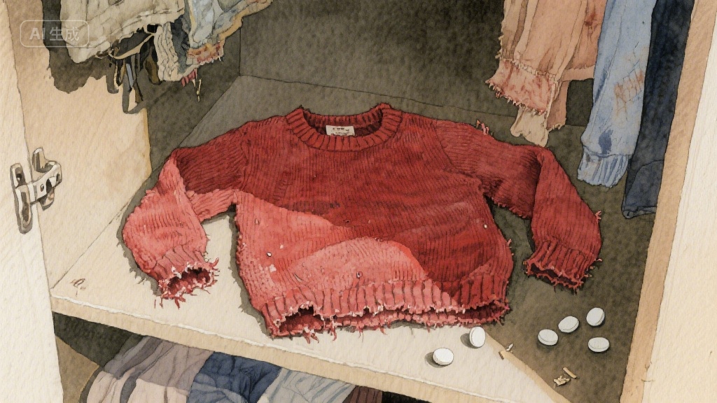 那件起球的旧毛衣，藏着我半生的暖