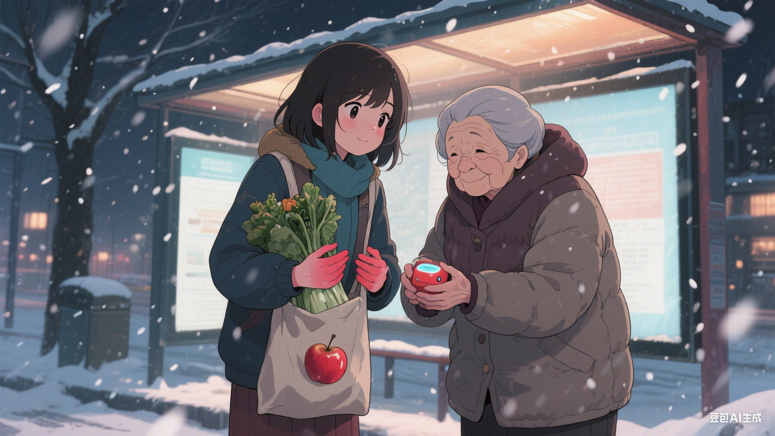 暖意织就人间诗