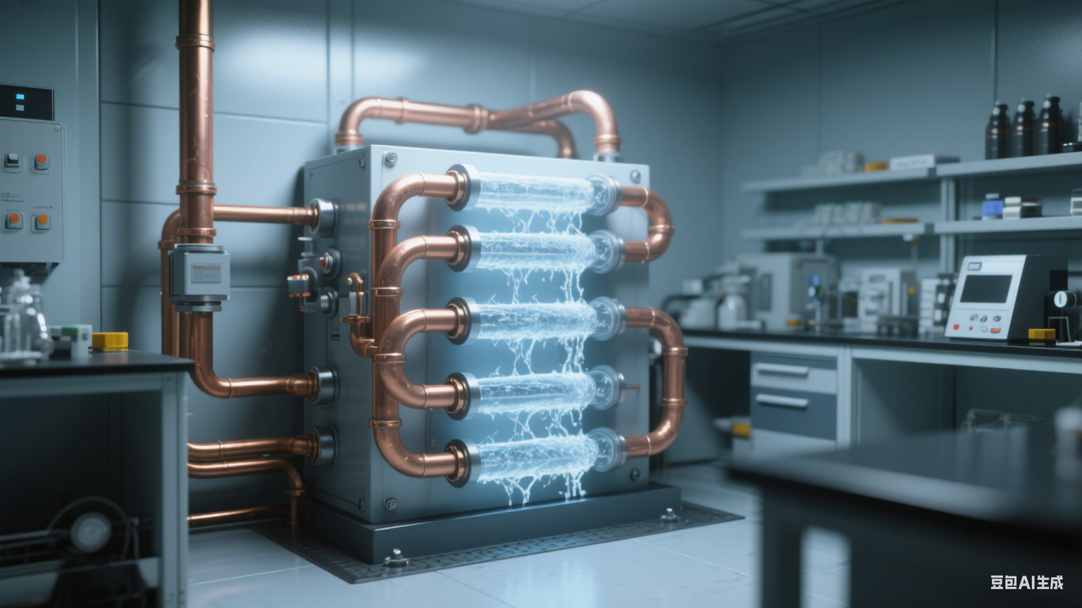 冰凝万象：低温制冷编织的微观奇境