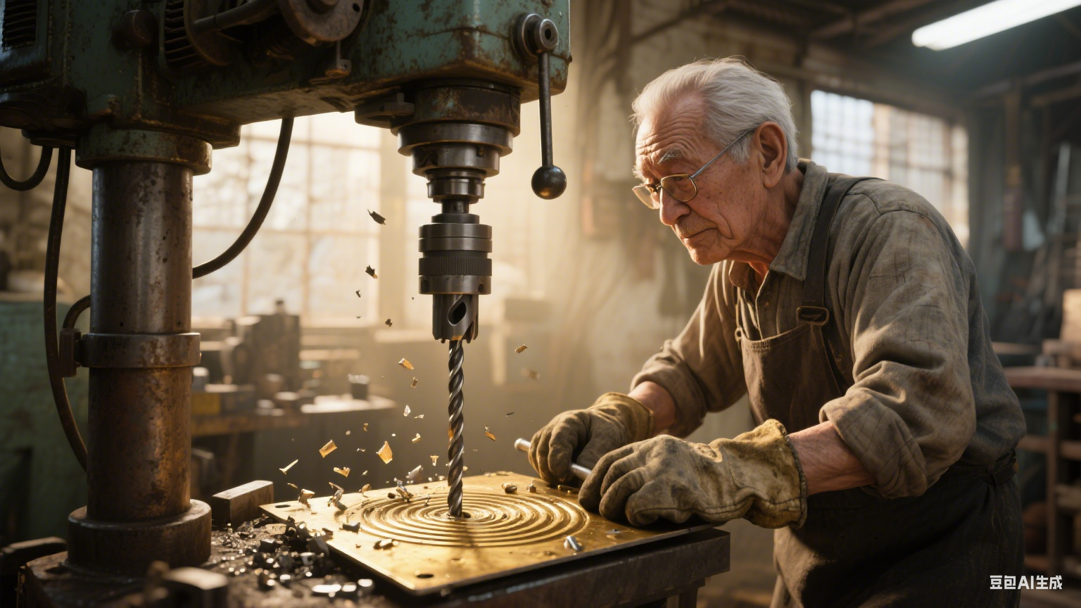 铁骨柔情：钻床与工业年轮里的时光印记