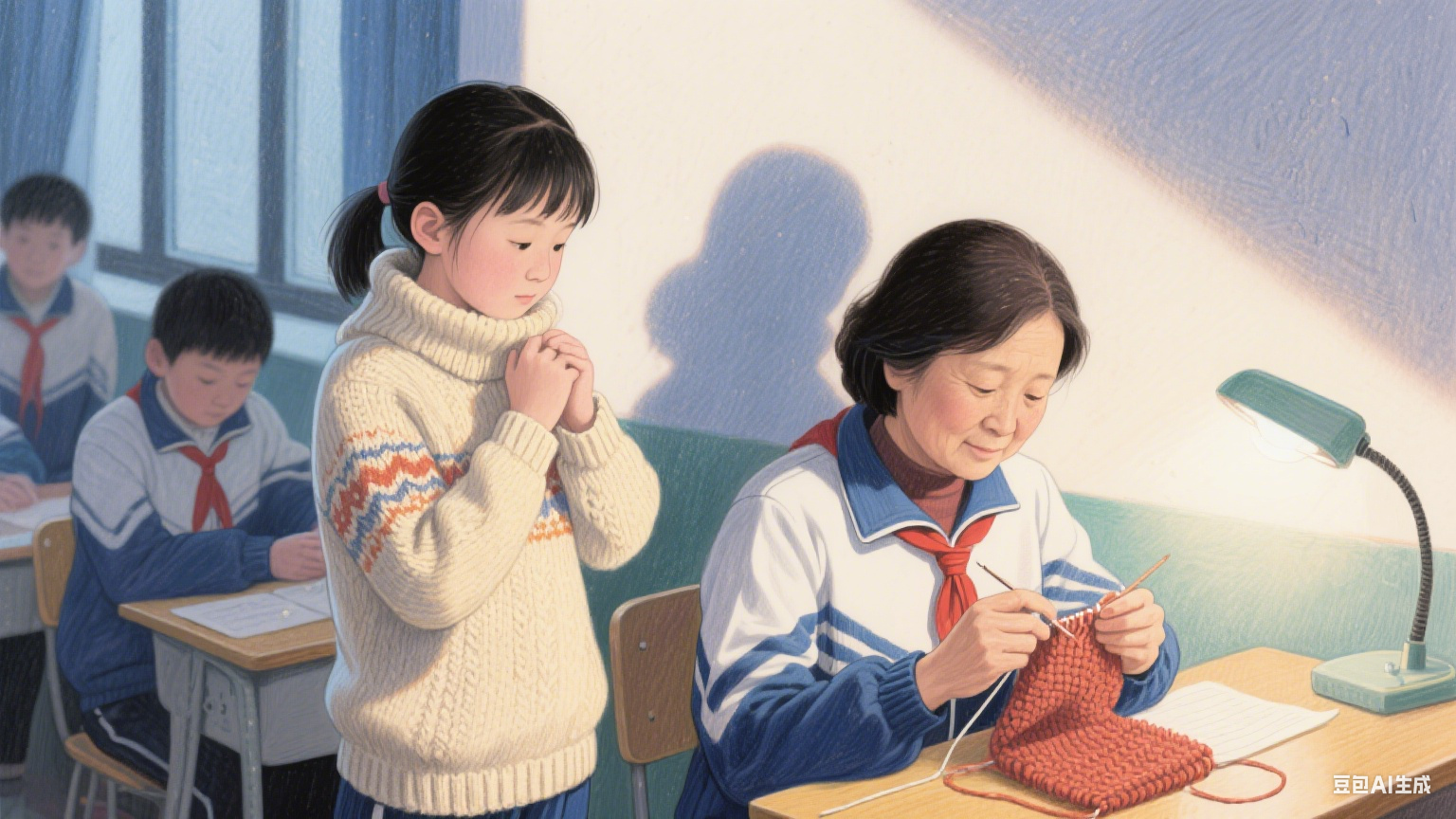 那件起球的旧毛衣，藏着我整个冬天的暖