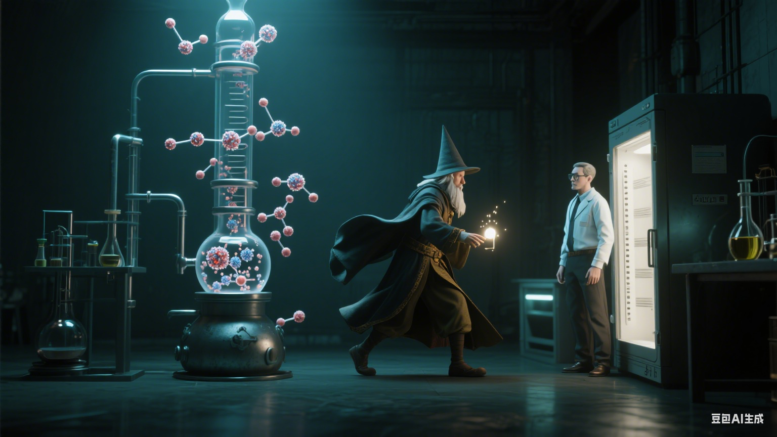 墨色烧瓶里的星轨：化学工艺的诗意栖居