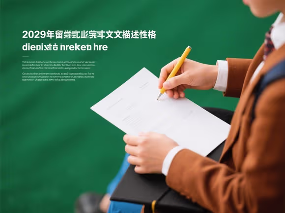 留学文书性格描述怎么写