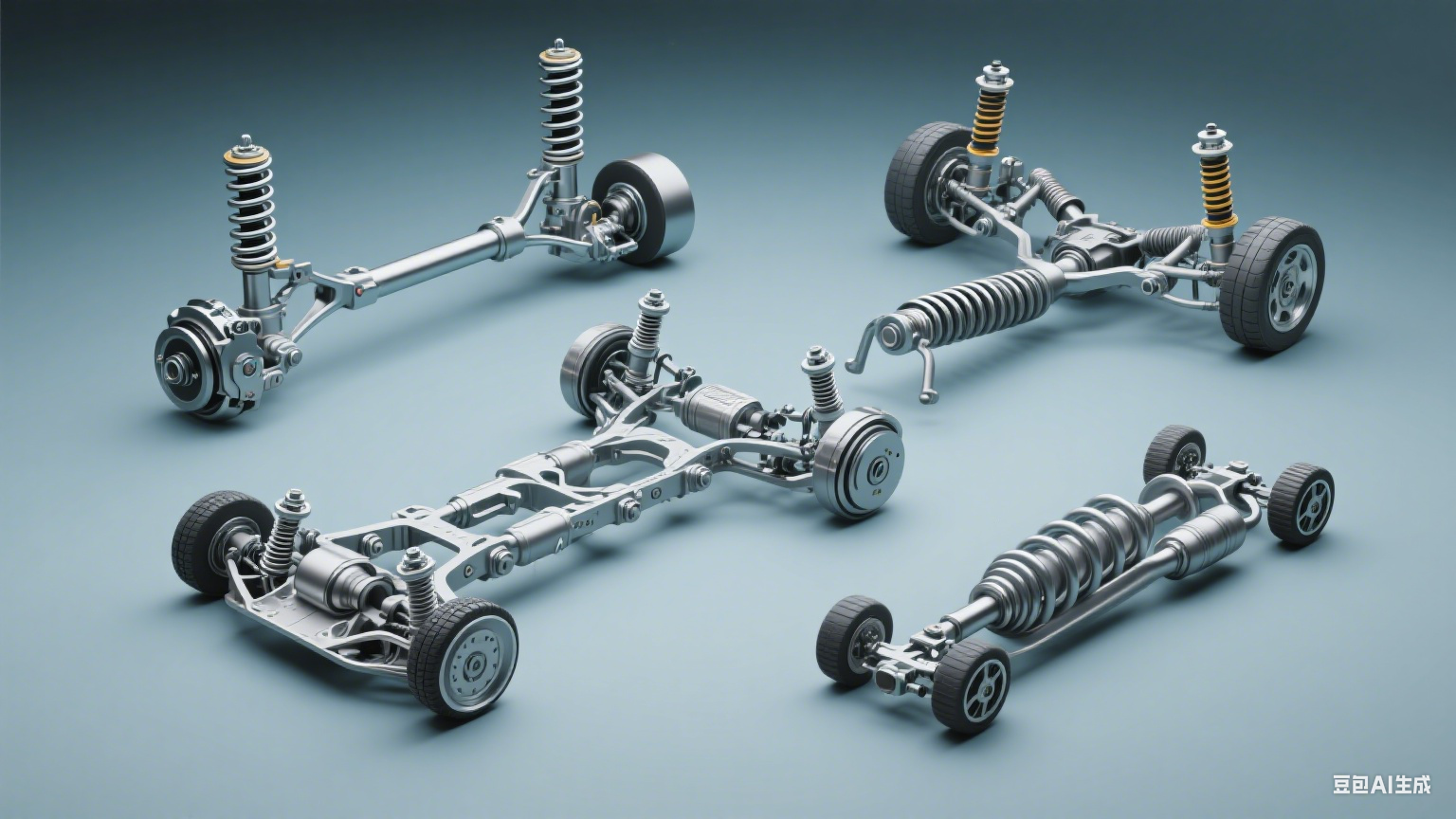 汽车悬架系统：连接车身与车轮的动态平衡装置及行驶品质的关键影响因素