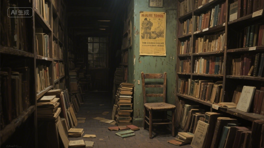 旧书店里的时光褶皱