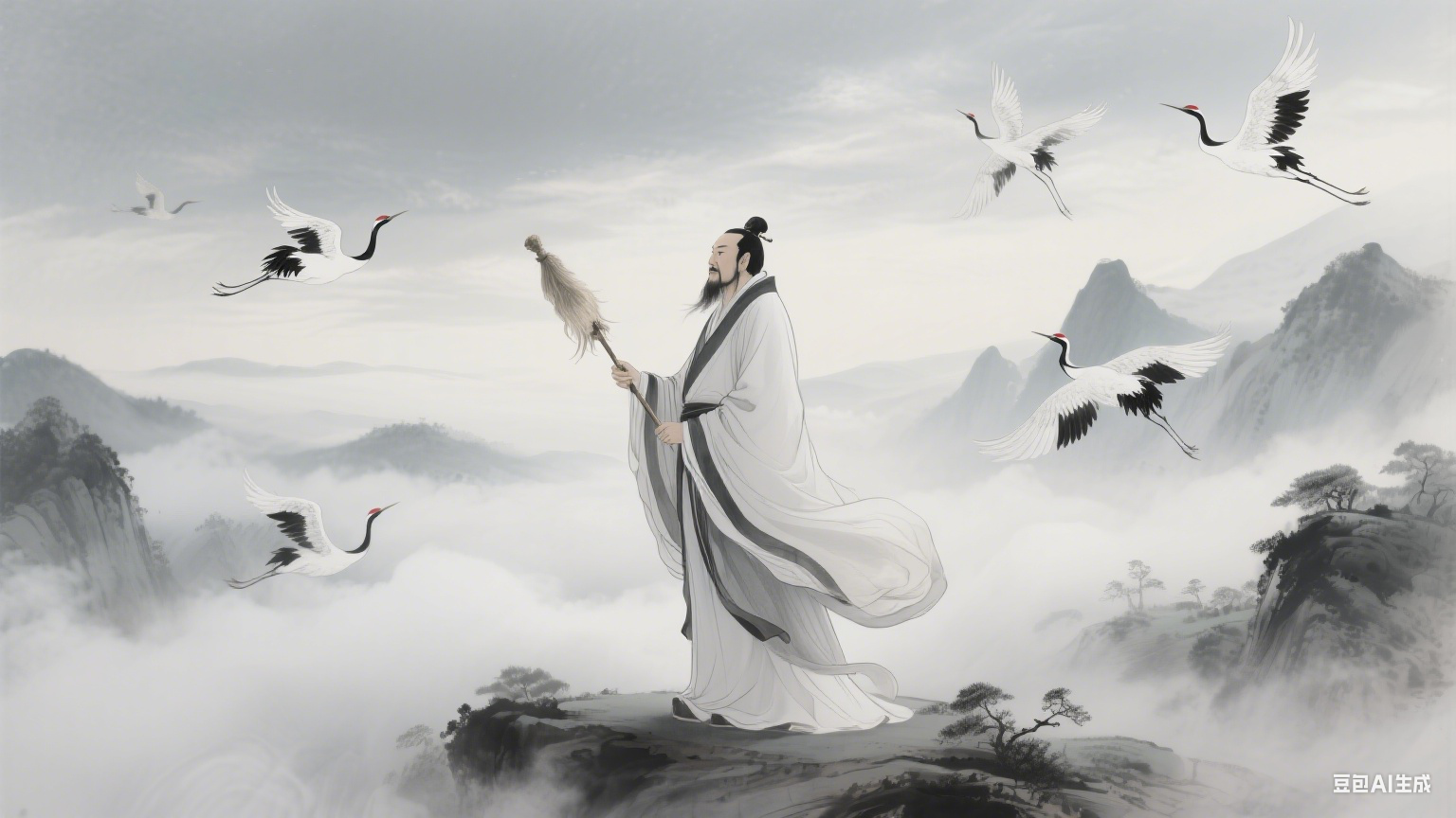 腾云驾雾：从神话幻想到天地遨游