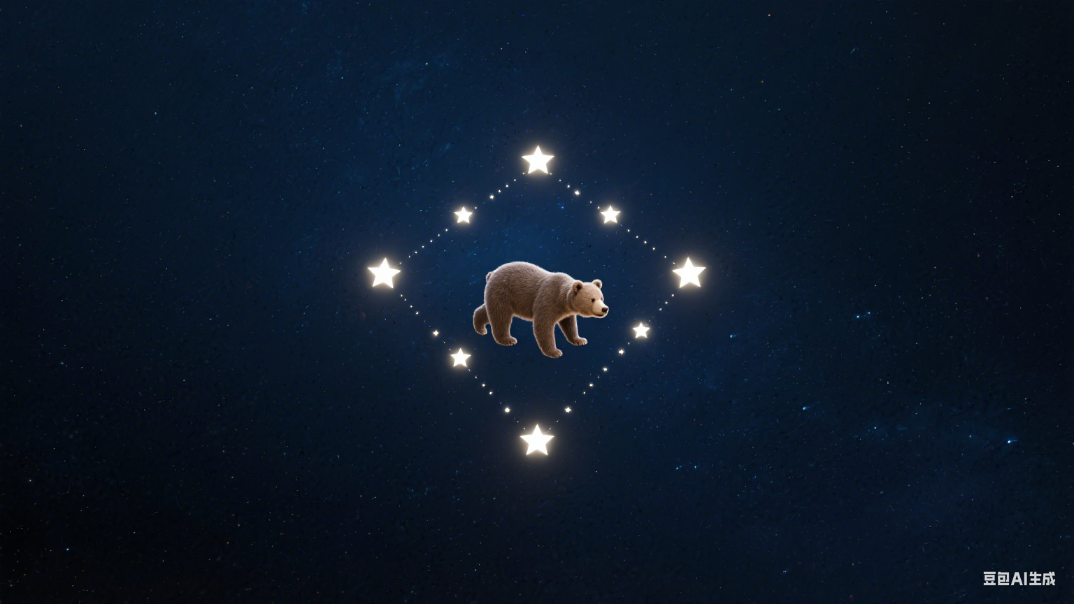 夜幕中的小北斗：探秘小熊座的璀璨世界