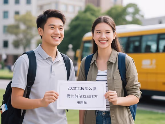 怎么提示前任要出国留学