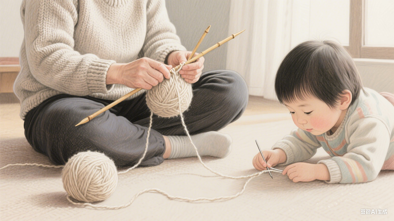 那件织着时光的旧毛衣