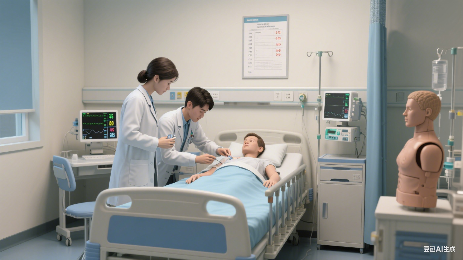 临港医学院开设 “临床技能仿真教学” 课程 创新教学教育模式