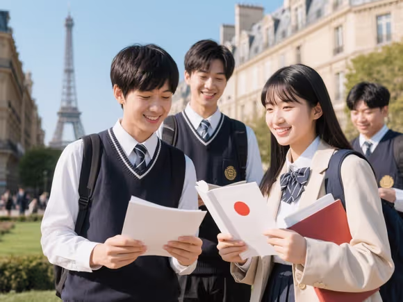 日本留学生怎么去法国留学