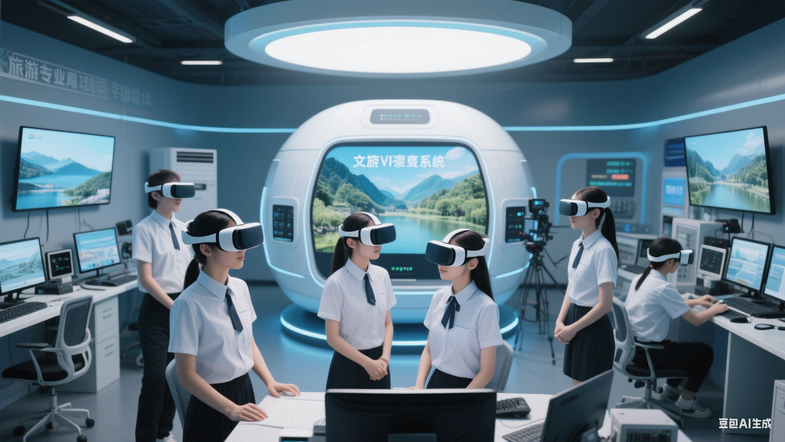 临港旅游学院开设 “智慧文旅运营” 课程 创新教学教育场景
