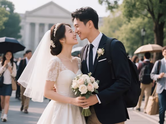 出国留学偷偷结婚怎么办