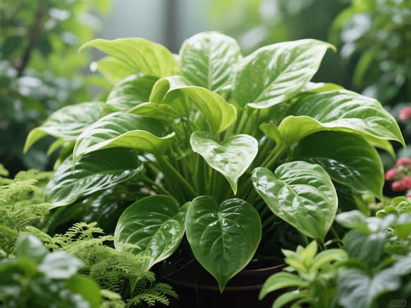 绿色花草植物大全