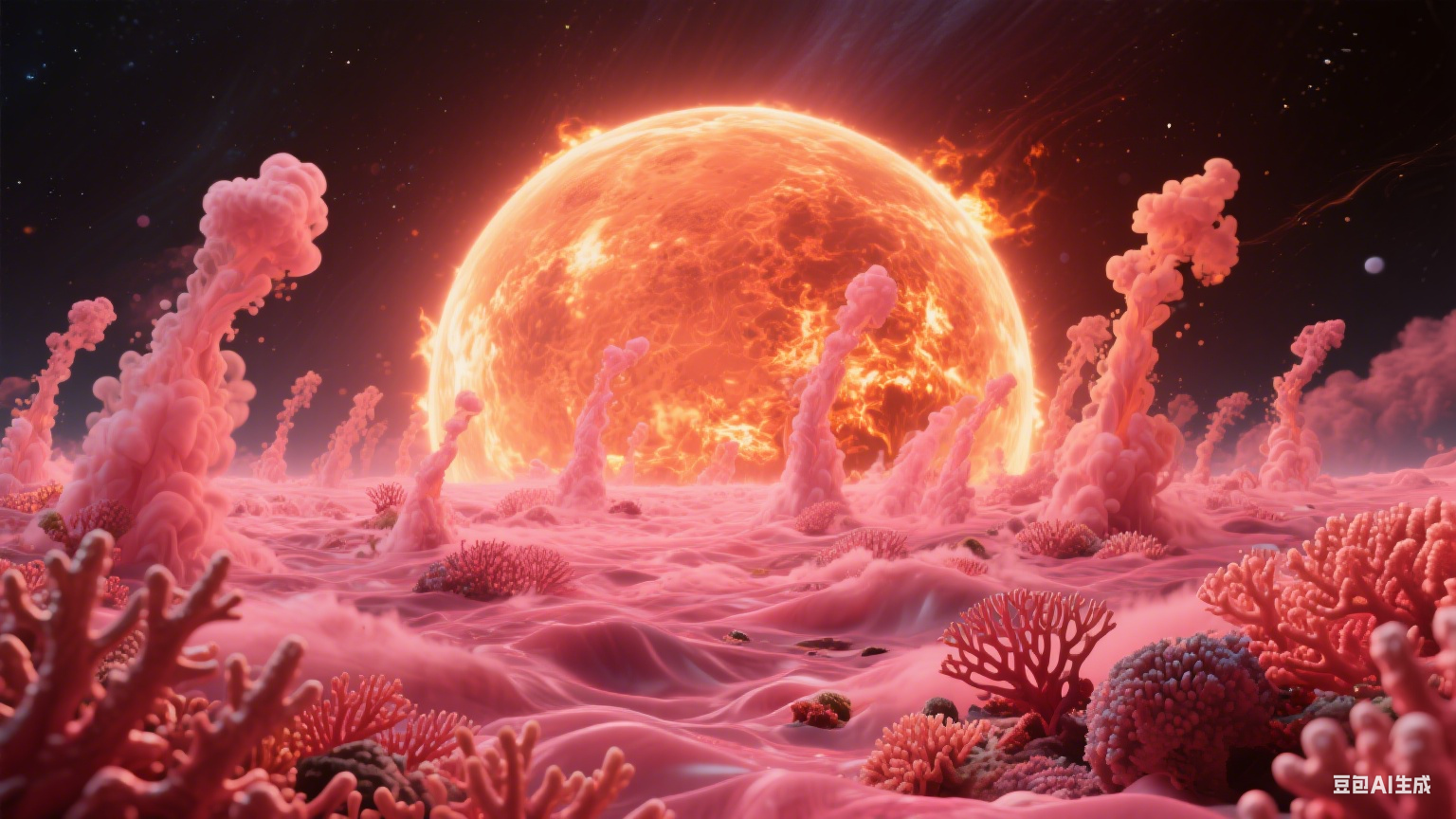 日冕织就的光冕：太阳大气层的诗意絮语