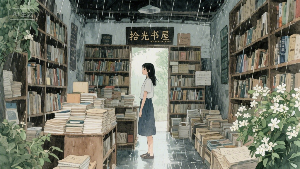 旧书店里的时光信笺