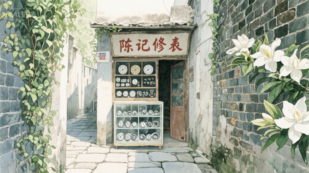 老巷子里的修表铺