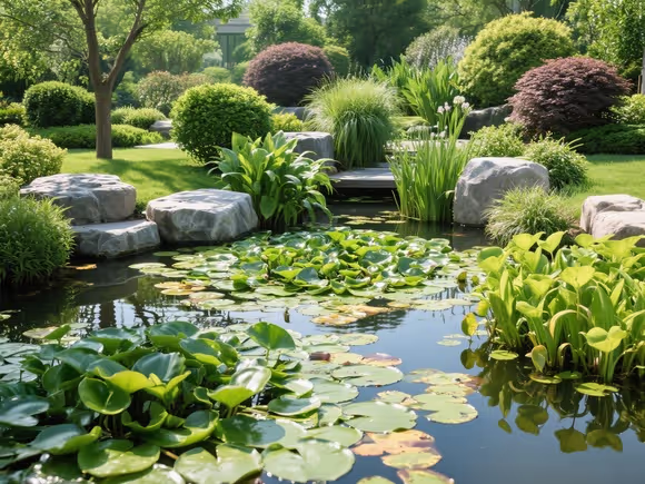 园林景观水生植物