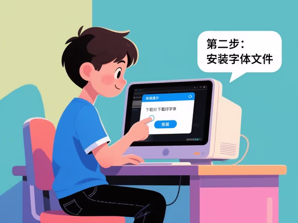 怎么给电脑装字体软件