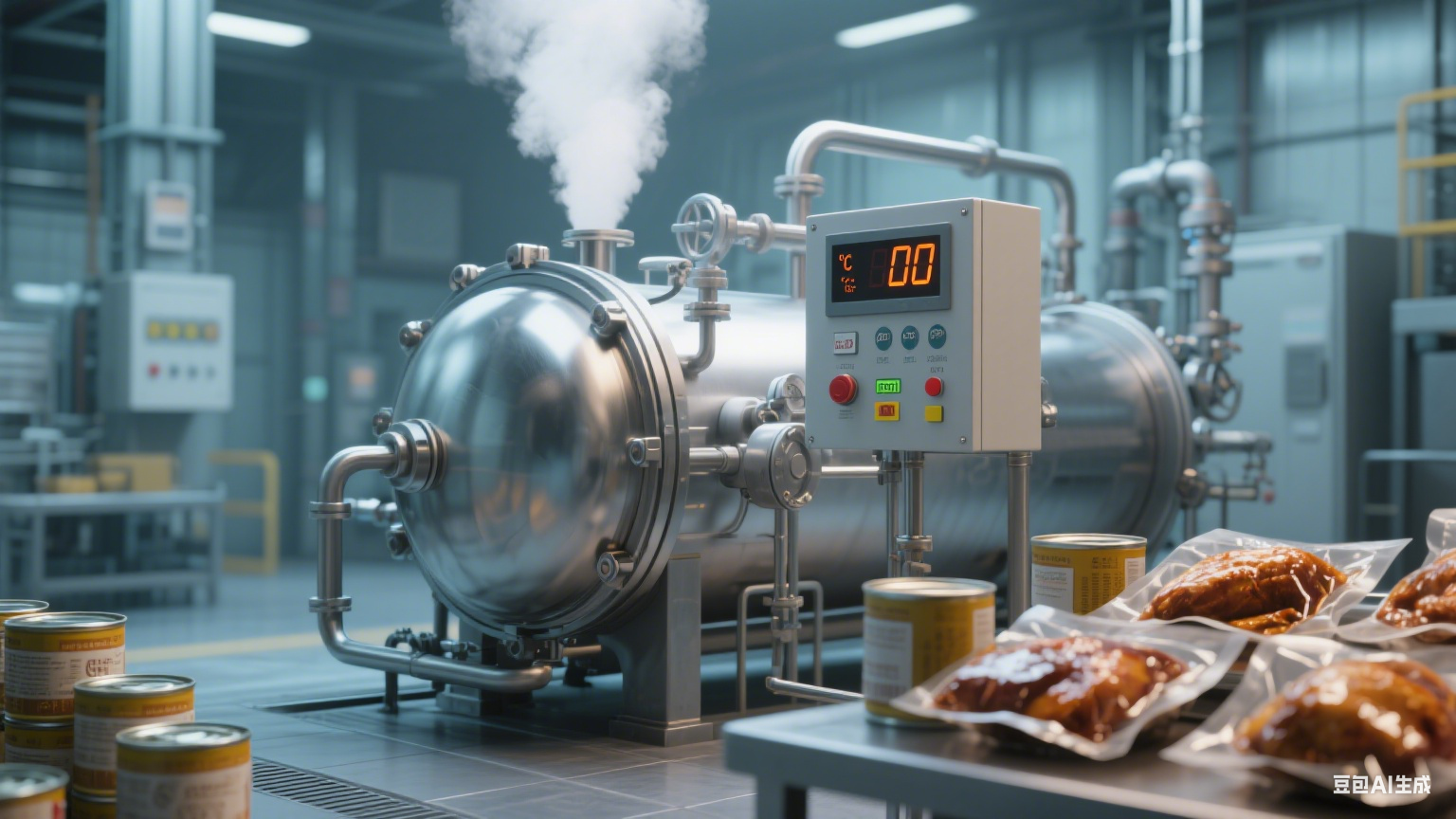 高温杀菌锅：给食品 “穿防护衣” 的灭菌高手(1)