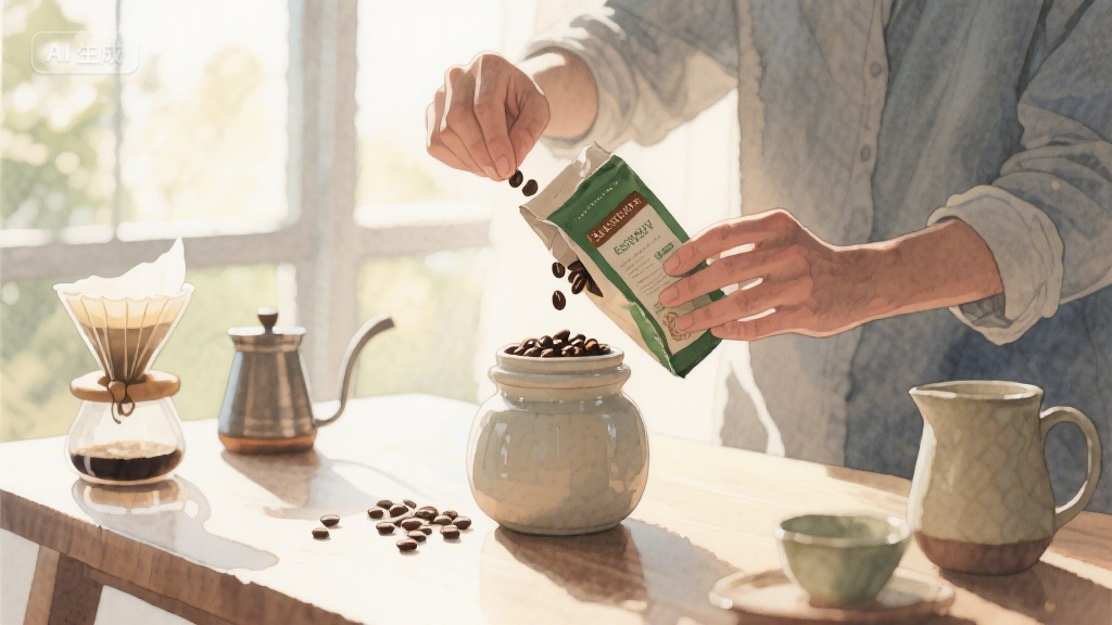 清晨的咖啡香里,藏着我与生活的小默契