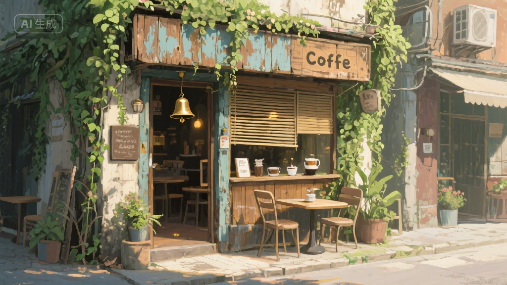 街角那间藏着故事的小咖啡馆