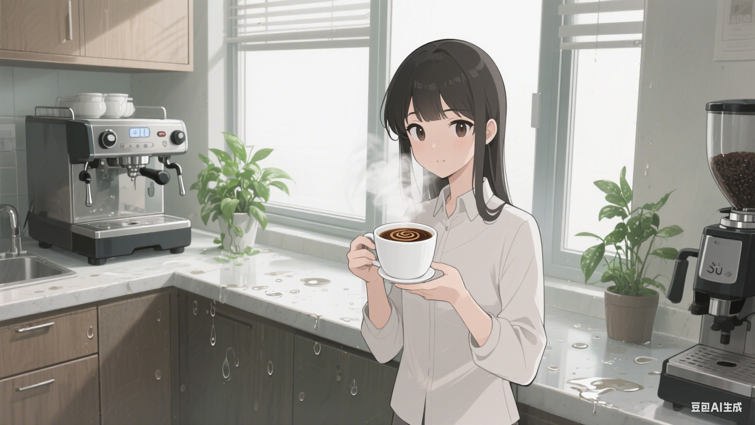 墨色键盘上的星子