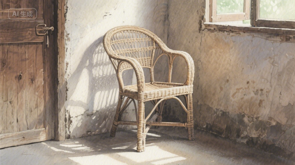 外婆的老藤椅，藏着我半生的暖