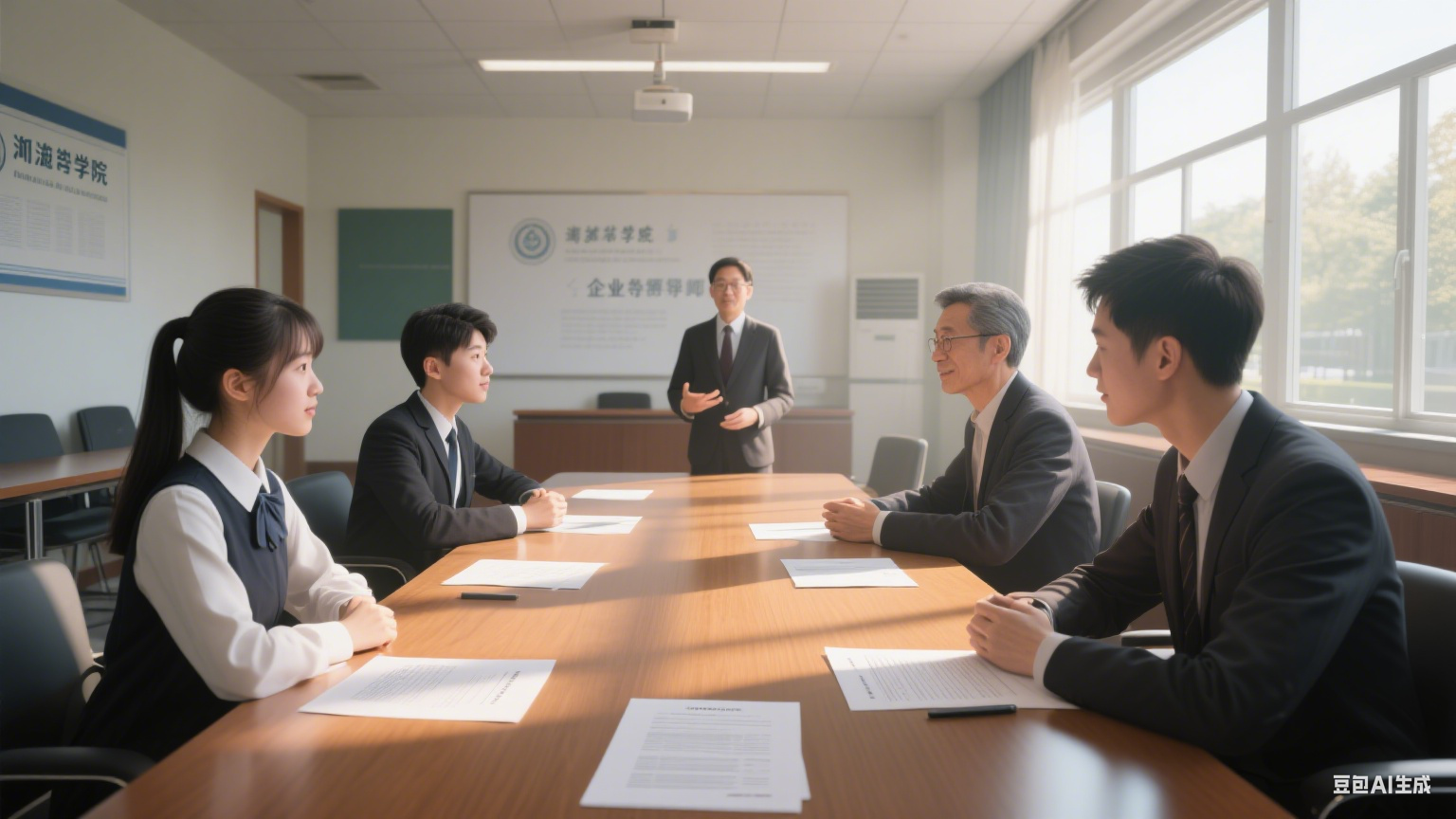 临港商学院推出 “企业导师天团” 精准帮扶学生就业率达 98%