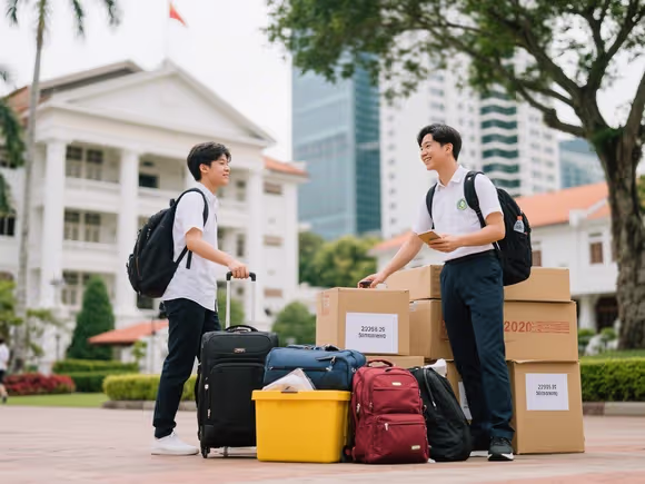 去新加坡留学物品怎么处理