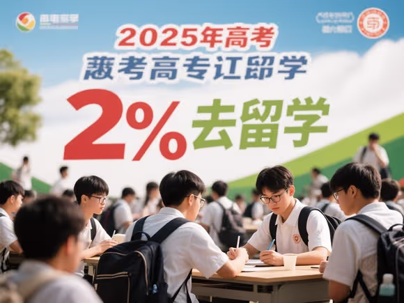 高考两百分怎么去留学