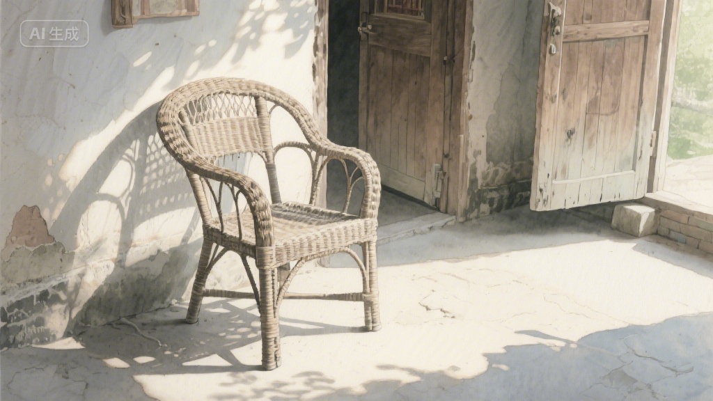 外婆的老藤椅，藏着我半生的暖