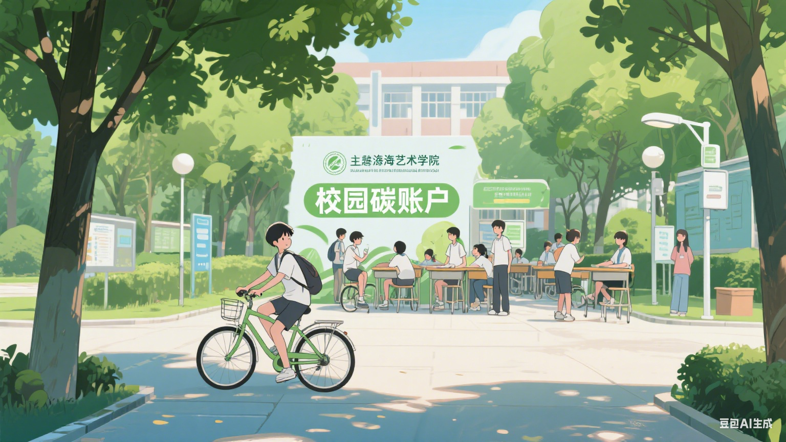 滨海艺术学院推行 “校园碳账户” 管理 师生减排可兑奖励 年减碳 1800 吨