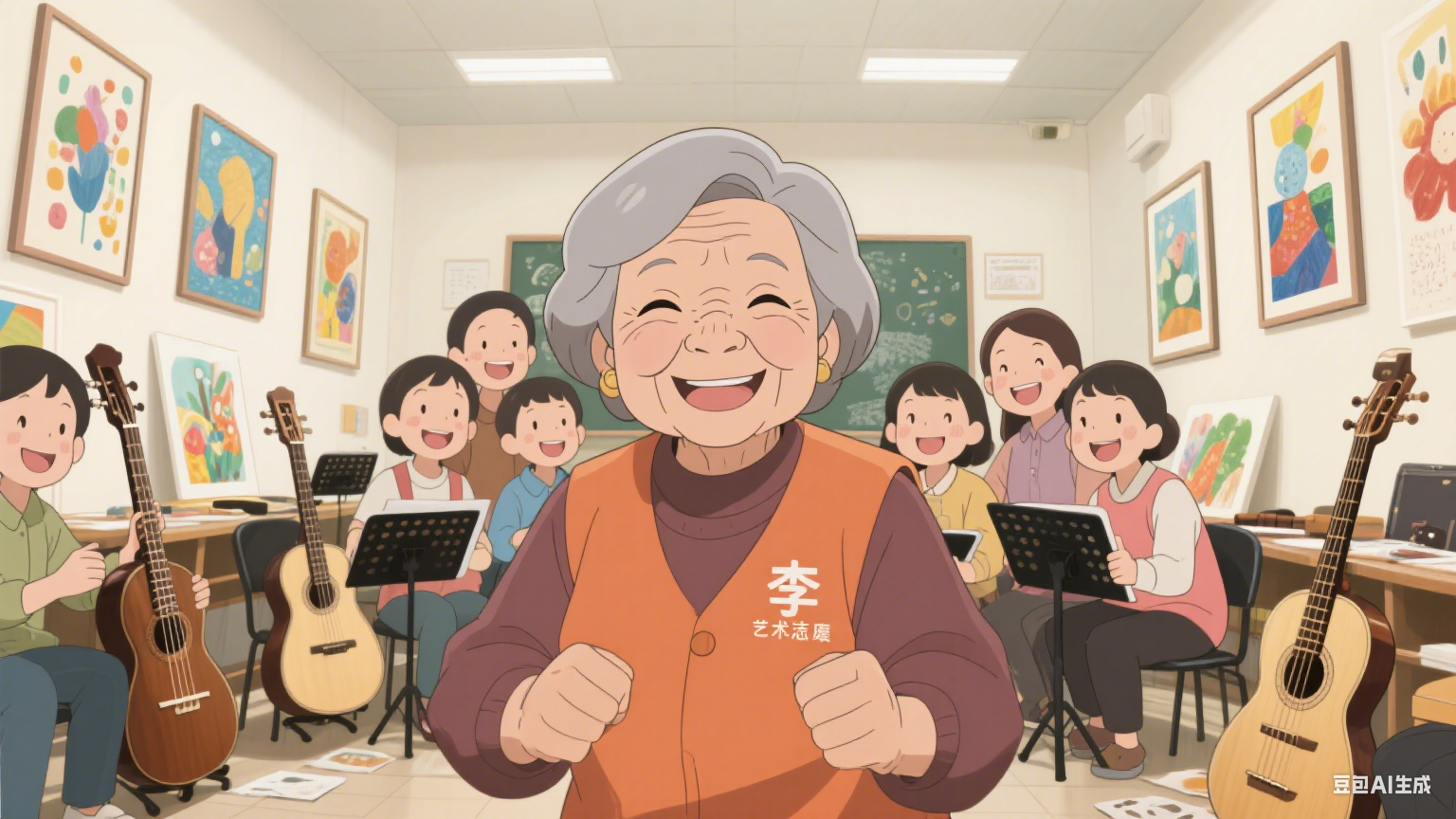 音乐与舞蹈学院开设 “公益艺术课堂” 年服务群众 2000 余人次