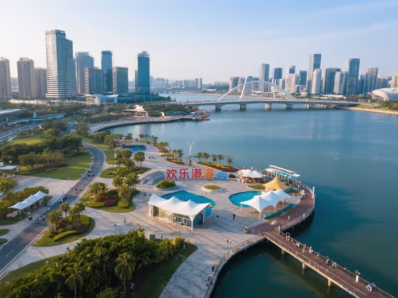 欢乐港湾附近有什么景点