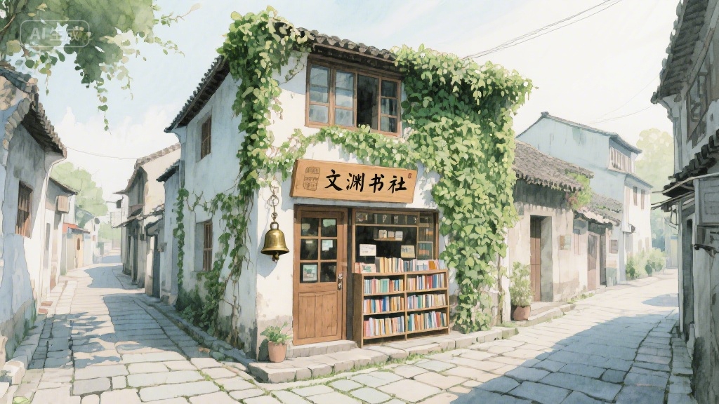 巷尾老书店：时光褶皱里的墨香记忆