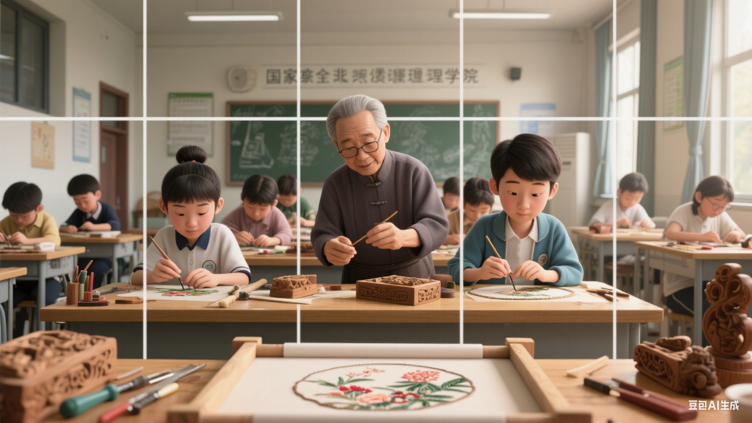 临港文理学院开设 “非遗传承实践课” 大师进校园授艺