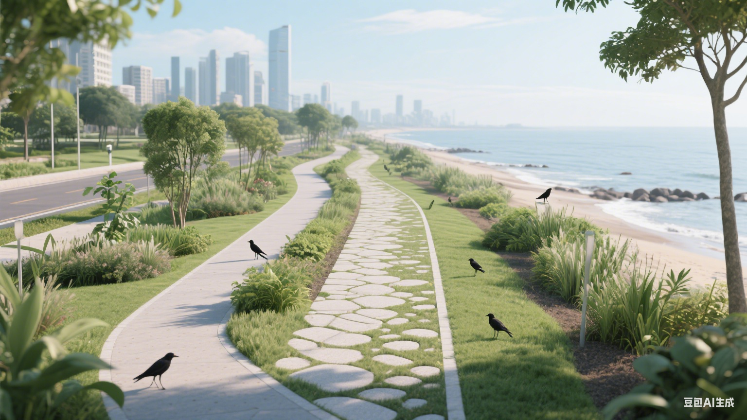 城市绿道：编织人与自然共生的生态脉络